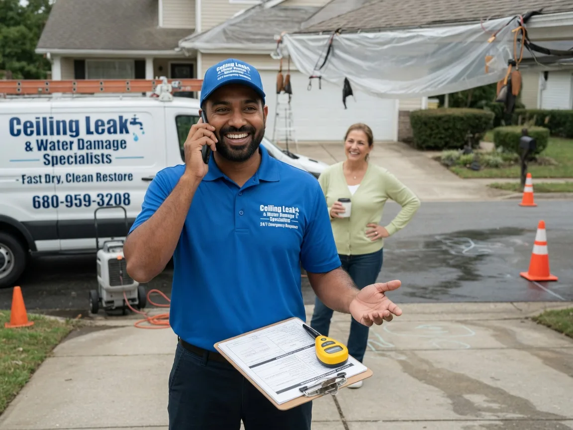 Ceiling Leak Cleanup Kiamesha Lake, NY FAQs